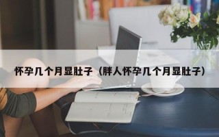 怀孕几个月显肚子（胖人怀孕几个月显肚子）