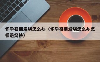 怀孕初期发烧怎么办（怀孕初期发烧怎么办怎样退烧快）
