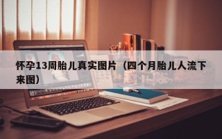 怀孕13周胎儿真实图片（四个月胎儿人流下来图）