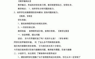 健康饮食作息规定教案(健康饮食作息规定教案及反思)