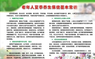健康养生小知识一览表(健康养生小知识一览表大全)