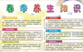 春天养生小知识图文结合(春天养生的小知识有哪些简短)