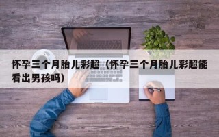怀孕三个月胎儿彩超（怀孕三个月胎儿彩超能看出男孩吗）