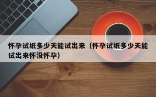 怀孕试纸多少天能试出来（怀孕试纸多少天能试出来怀没怀孕）