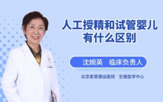 试管婴儿和人工授精的区别都是夫妻两亲生的吗的简单介绍