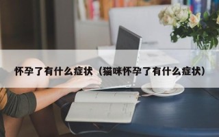 怀孕了有什么症状（猫咪怀孕了有什么症状）