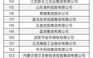 民营企业500强榜单(民营企业500强榜单2023没有华为)