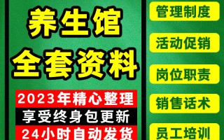 养生馆馆内日常管理制度内容(养生馆馆内日常管理制度内容包括)