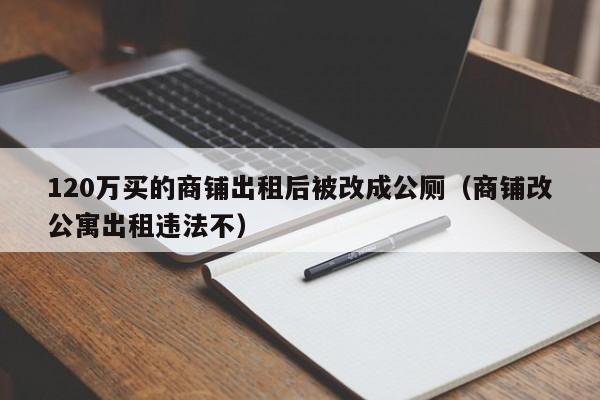 120万买的商铺出租后被改成公厕（商铺改公寓出租违法不）-第1张图片-鲸幼网