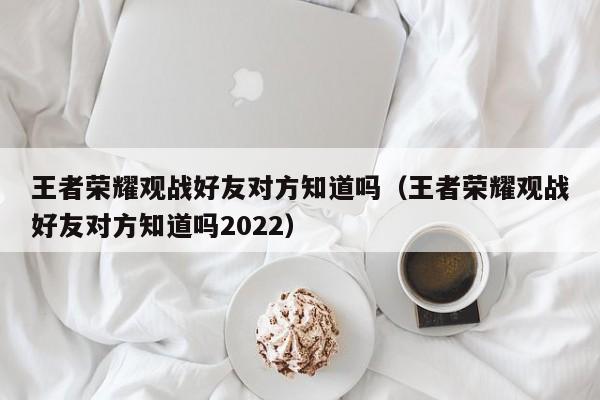 王者荣耀观战好友对方知道吗（王者荣耀观战好友对方知道吗2022）-第1张图片-鲸幼网